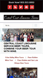 Mobile Screenshot of centralcoastlimoservice.com